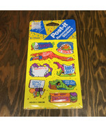 Vintage post it neon color monster stickers in sealed package 3M - $32.62