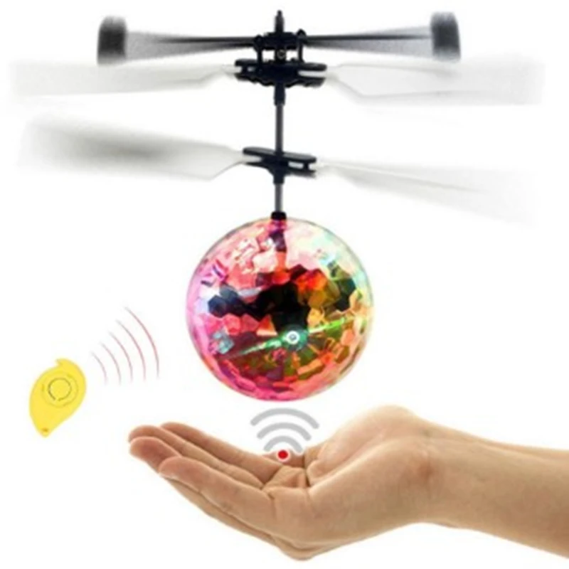 mini drone RC Helicopter Aircraft Flying Ball fly toys Ball Shinning L - £9.12 GBP+