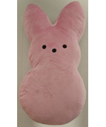 Peeps Pink Bunny Plush Bunny Rabbit Large 17” Stuffed Animal Easter - Ni... - £15.48 GBP