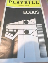 September 1976 - Plymouth Theatre Playbill -  EQUUS - Campbell - £15.64 GBP