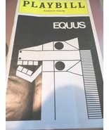 September 1976 - Plymouth Theatre Playbill -  EQUUS - Campbell - £15.80 GBP