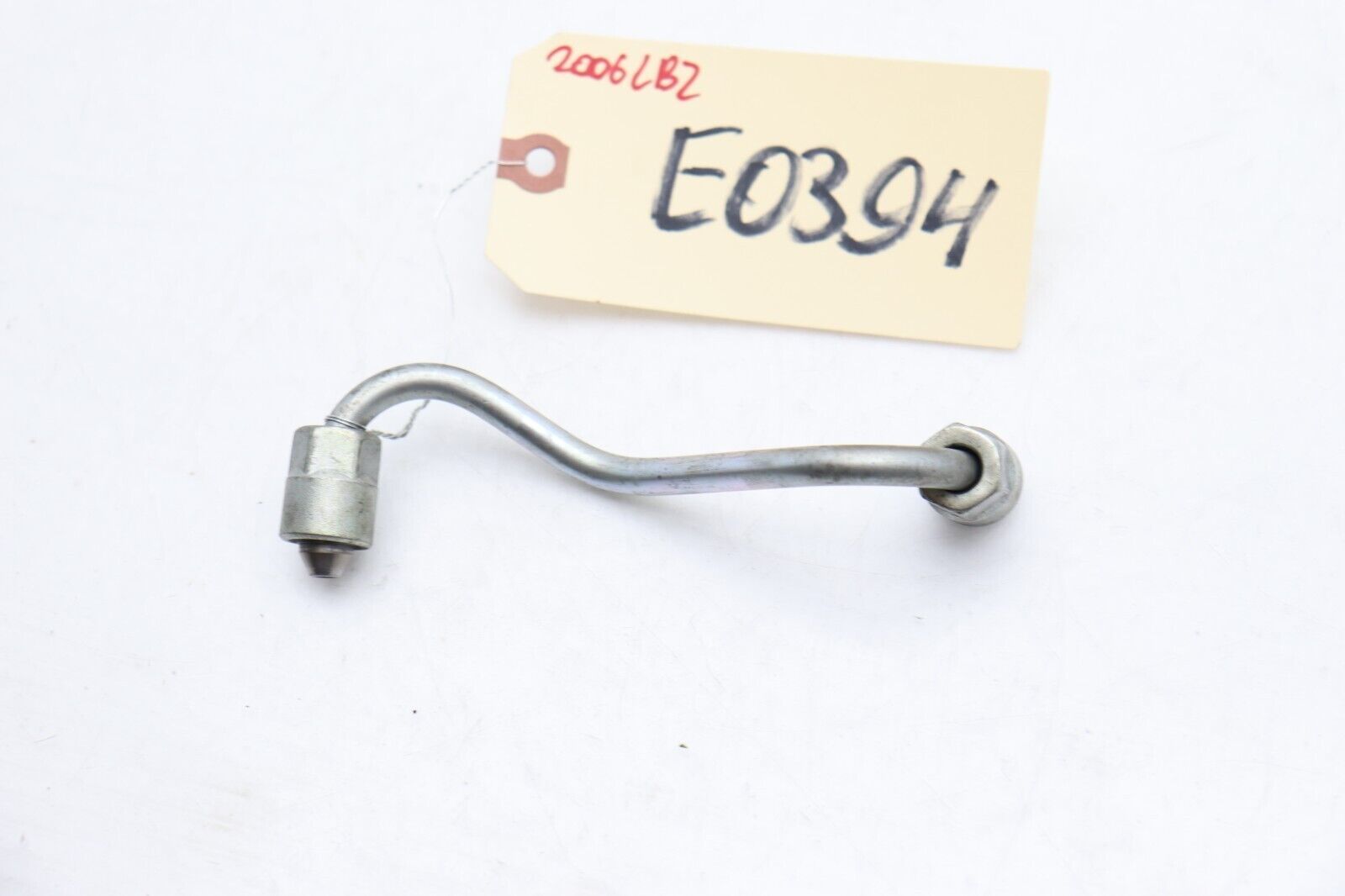 06-07.5 CHEVROLET SILVERADO 2500HD 6.6L LBZ FUEL RAIL INJECTOR LINE E0394 - $60.16