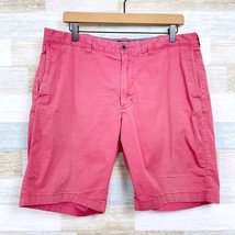 J Crew 10.5&quot; Stretch Chino Shorts Pink Dusty Berry Cotton Casual G1890 M... - £13.23 GBP