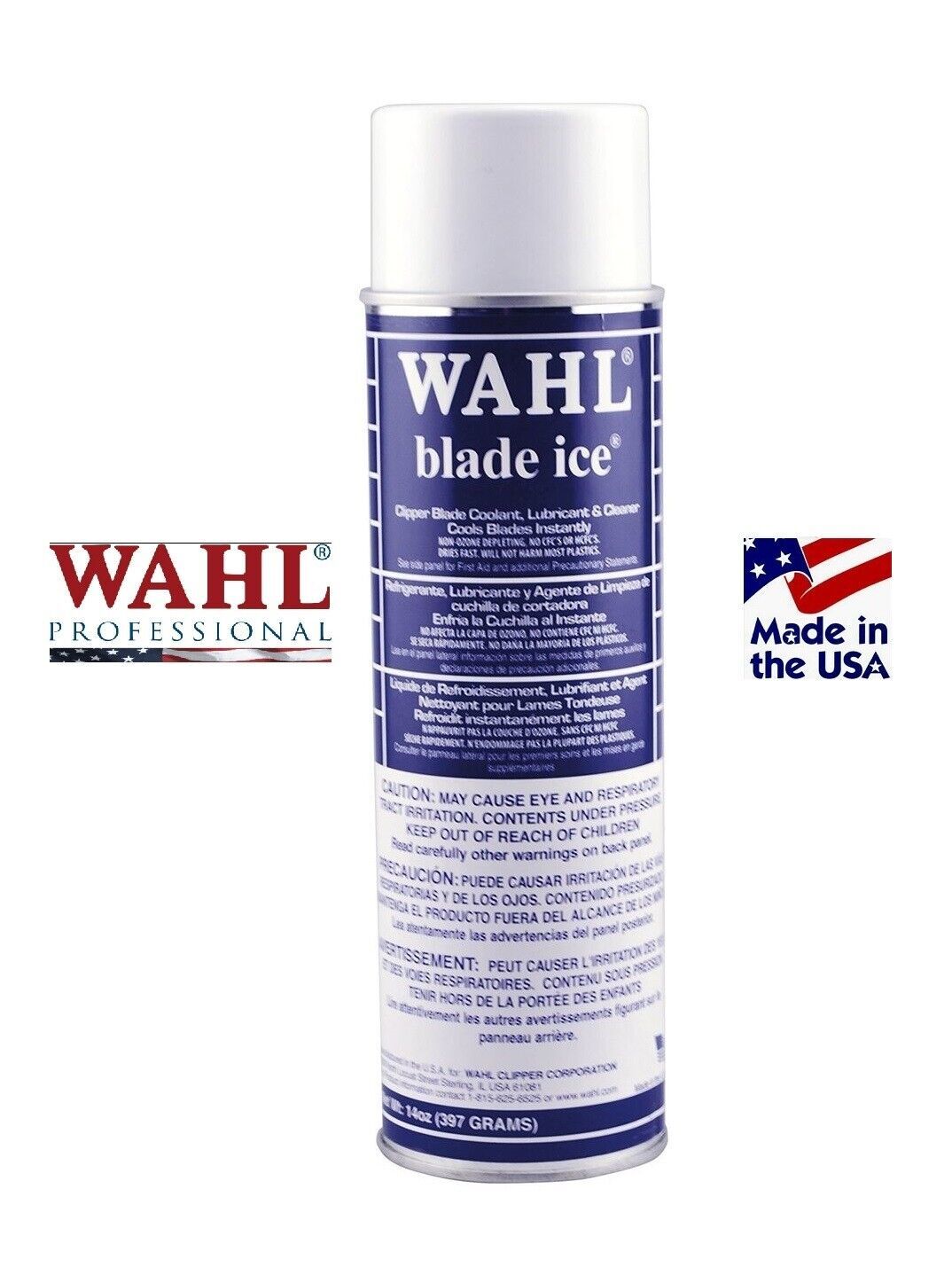 Wahl Clipper BLADE ICE Care Maintenance Cooling SPRAY,COOLANT,CLEANER,LUBRICANT