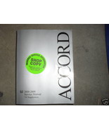 2008 2009 Honda Accord V-6 V6 Service Workshop Repair Manual Factory OEM... - €27,40 EUR