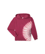 Wonder Nation Girls Washed Pullover Hoodie, Burgundy Size L/G(10/12)PLUS - $26.38 CAD