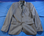 2 Button H&amp;M Designer Suit Jacket Man&#39;s Classic Spring Summer Blue Gray 35R - $35.63