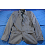 2 Button H&amp;M Designer Suit Jacket Man&#39;s Classic Spring Summer Blue Gray 35R - €29,36 EUR