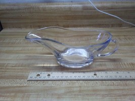 Anchor Hocking clear gravy boat - $14.24