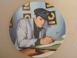 Elvis Presley Collector Plate Closing The Deal Looking At A Legend #15 B Emmett - £39.54 GBP