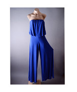 Royal Blue Womens Strapless Evening Party Playsuit Casual Jumpsuit Rompe... - $29.99