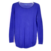 APT. 9 Light Weight Royal Blue Round Neck Sweater Size Small - £11.26 GBP