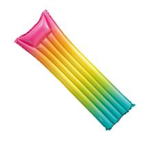 Intex - Rainbow Inflatable Pool Mattress, 67 &#39;&#39; x 21 &#39;&#39; x 6 &#39;&#39;, Multicolor - $12.97