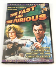 ROGER CORMAN REMASTERED VTG THE FAST &amp; THE FURIOUS JOHN IRELAND DVD IN O... - $55.78 MXN