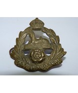 Vintage Brass Royal East Lancashire Regiment Badge, &quot;Egypt&quot; &amp; Sphinx,  H... - $55.49 CAD