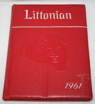1961 ISAAC LITTON HIGH SCHOOL Nashville Tennessee Annual YEARBOOK Litton... - $49.49