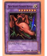Yugioh 1st Edition Twin Headed Thunder Dragon MRD-120 Holo Konami See Pi... - $54.33 CAD