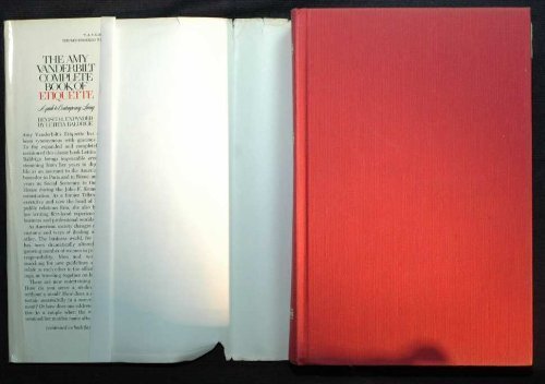 The Amy Vanderbilt Complete Book of Etiquette Letitia Baldrige - $8.90