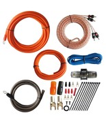 Rd True 4 Gauge Car Audio Cable Amp Wiring Kit - 2 Channel Rock Direct C... - $36.99