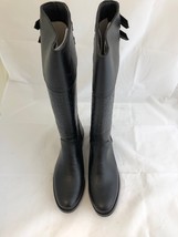 Capelli Women Embossed Woven Shaft Equestrian Rain Boots Size 10 - $24.73