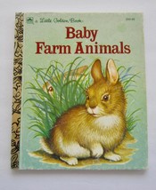 BABY FARM ANIMALS ~ Garth Williams ~ Vintage Children&#39;s Little Golden Book - £3.83 GBP