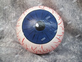 Huge Creepy Hanging Bloody Eyeball Halloween Prop Decor Bloodshot Eye Ma... - $16.95