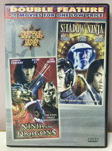 Ninja and Dragons &amp; Shadow Ninja DVD Junya Takagi Roy Chiao Double Feature Movie - £15.97 GBP