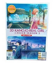 Anime Dvd 3D Kanojo: Real Girl Season 2 Vol. 1-12 End English Version All Region - £6.16 GBP
