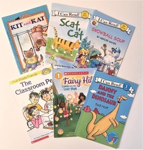 Children&#39;s Book Lot of 6 Early Reader&#39;s Danny the Dinosaur, Kit &amp; Kat, Scat Cat - £7.21 GBP