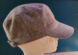 Military Style Gray Cadet Conductor Cap Hat W/Adjustable Strap - $18.41