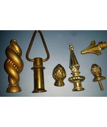 Vintage Antique assorted lot 6 Drawer Pulls Knobs Handles hardware Metal... - €12,56 EUR
