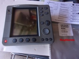 Raytheon Pathfinder RL70 radar display screen, manual, quick ref. TESTED... - $272.25