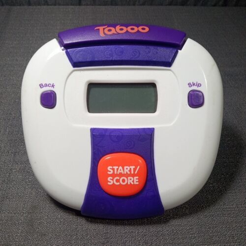 Primary image for Hasbro 2013 TABOO Electronic Handheld Game USED