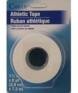 CareUs ATHLETIC CLOTH TAPE 1-1/2 In x 8 Yd/Roll Sports Bandage Ankle Wrist Finge - $3.46