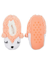 Wonder Nation Girls Fuzzy Babba Slipper Sock Size S/M 8-13 - £15.84 GBP