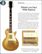 1956 Gibson Les Paul Replica + 1991 Gibson ES-135 guitar history article - £3.31 GBP