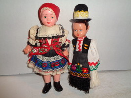8&quot; Dolls, Made In Hungary, Lot Of 2 VG+ Condition - £11.98 GBP