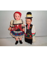 8&quot; Dolls, Made In Hungary, Lot Of 2 VG+ Condition - £12.01 GBP