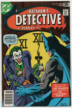 Batman Detective Comics 475 DC 1978 VF Joker Fish - $148.50