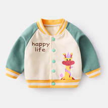 Baby Jacket Spring And Autumn Clothes, Toddler Jacket, - £11.19 GBP+