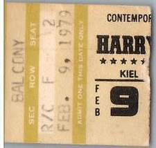 Harry Chapin st Louis Missouri Concert Ticket Stub Février 9 1979 - £40.26 GBP