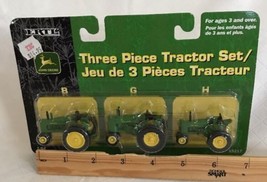 John Deere 1/64 tractor set - 3 Piece MOC 2002 NEW!  B  G  H  #15217 - $29.99