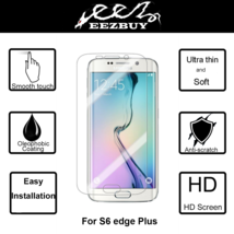 TPU Curved Screen Protector Soft Full Film Cover For Samsung Galaxy S6 Edge Plus - £3.91 GBP