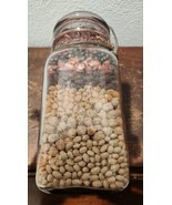Rare Vintage QUEEN TRADE MARK WIDE MOUTH Square Quart Canning Jar BOSTON... - $52.77 CAD