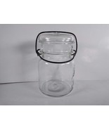 Vintage Ball IDEAL &quot;Pat D July 14, 1906&quot; Clear Glass Canning Jar #2 - $5.95