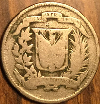 1951 Dominican Republic 5 Centavos Coin - £1.27 GBP