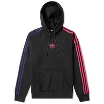 New Adidas Originals Men style Jacket Pullover hoodie Jumper Black EC3674  - £79.92 GBP