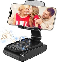 Multi angle adjustable mobile phone holder with built in Bluetooth speaker suita - £51.39 GBP