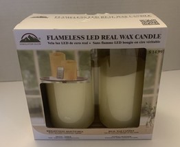 Himalayan Glow Set of 2 Realistic LED Flameless Candles - $15.00