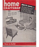  Home Craftsman Vintage  Magazine October 1956 - $10.78